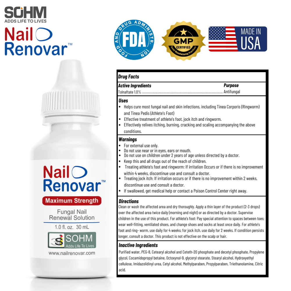 Nail Renovar Anti Fungal 1oz